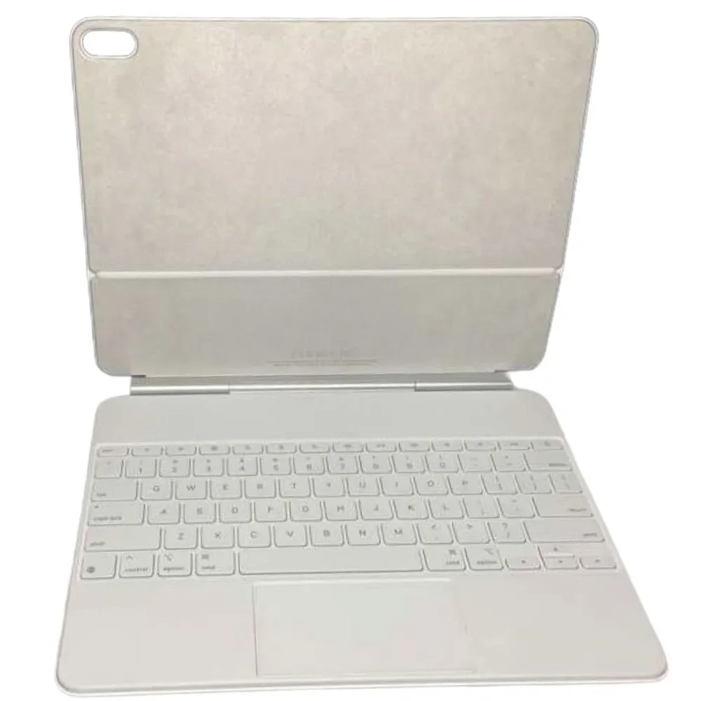 Apple Magic Keyboard iPad Air 13-inch M2 M3 6th 7th Gen White A3340 US MDFW4LL/A